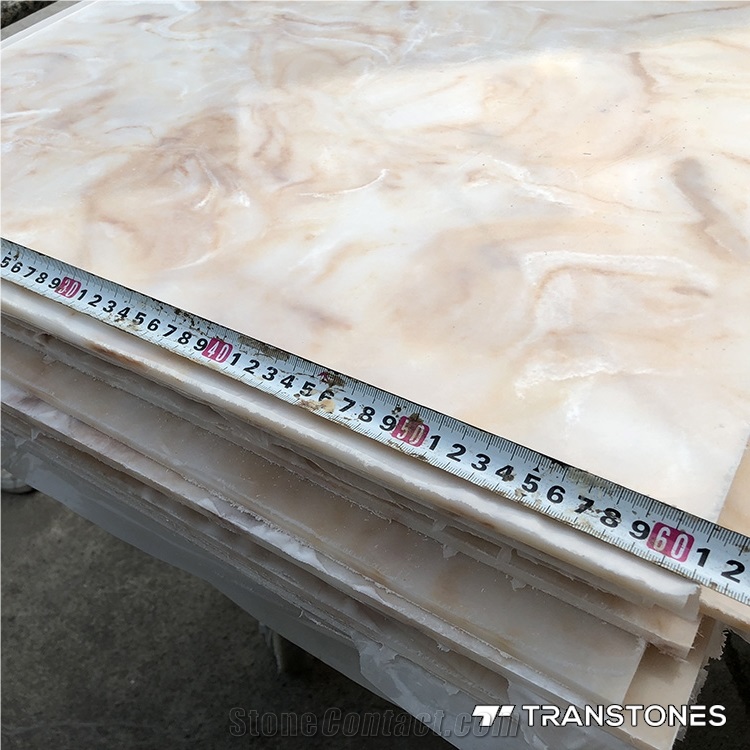 Translucent Resin Panel Artificial Alabaster Sheet