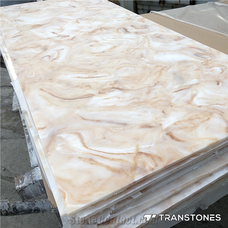 Translucent Resin Panel Artificial Alabaster Sheet