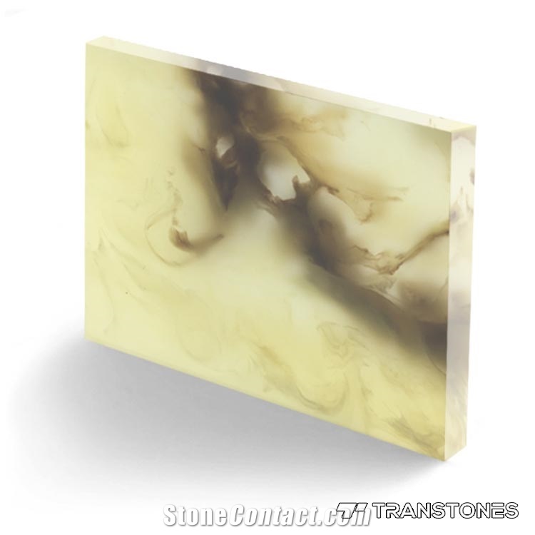 Transtones Artificial Onyx Translucent Resin Slab