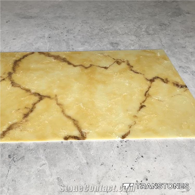 Transtones Artificial Onyx Translucent Resin Slab