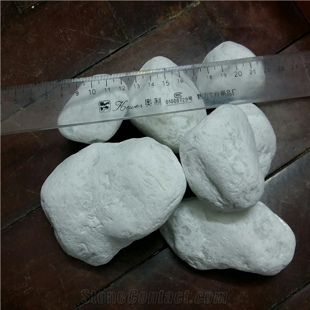 Snow White Pebble Stone