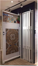 Mx093 Custom Loose Tile Displays, Ceramic Tile Display, Showroom Displays, Stone Displays, Hardwood Tiles Display