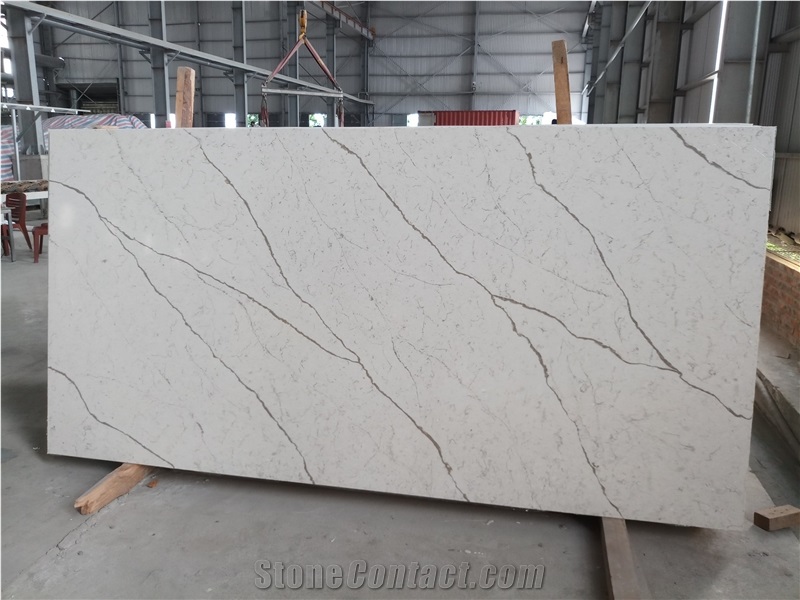 Calacatta Statuario Artificial Marble Slabs