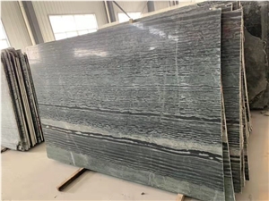 Green Wood Vein Marble Dark Green Marble Slabs