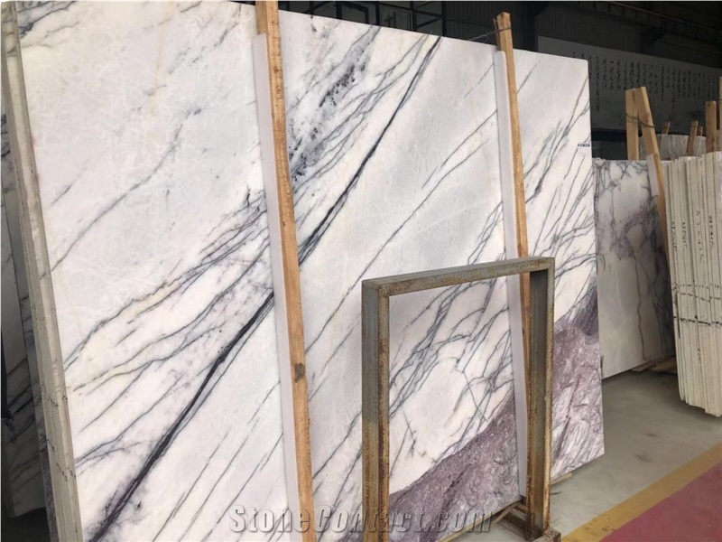 Milas New York White Marble Floor Tiles