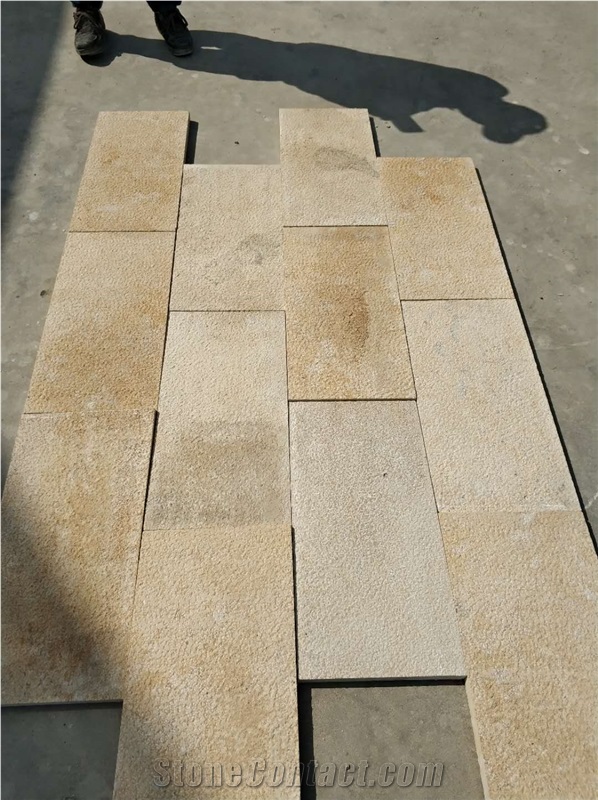 Classic Beige Limestone Tiles and Pattern