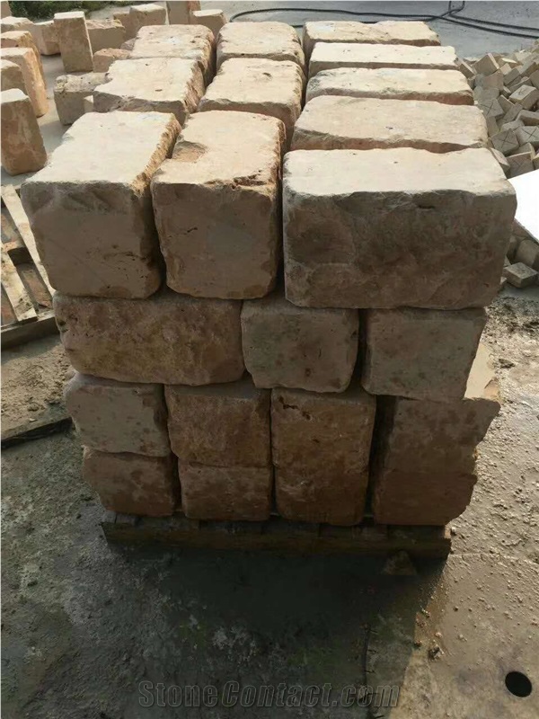 Classic Beige Limestone Tiles and Pattern