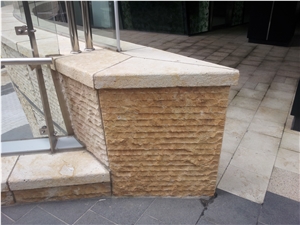Limestone Wall Pattern Panel