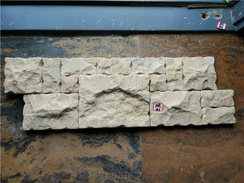 Limestone Wall Pattern Panel