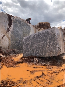 Grey Lido Marble Blocks, Gris Lido, Gris Benslimane