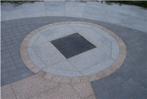 Bianco Sardo Granite Brushed Pavers