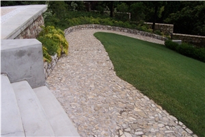 Pietra Di Matera Landscaping Flagstone Driveway