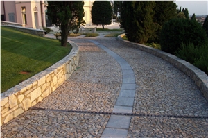 Pietra Di Matera Landscaping Flagstone Driveway