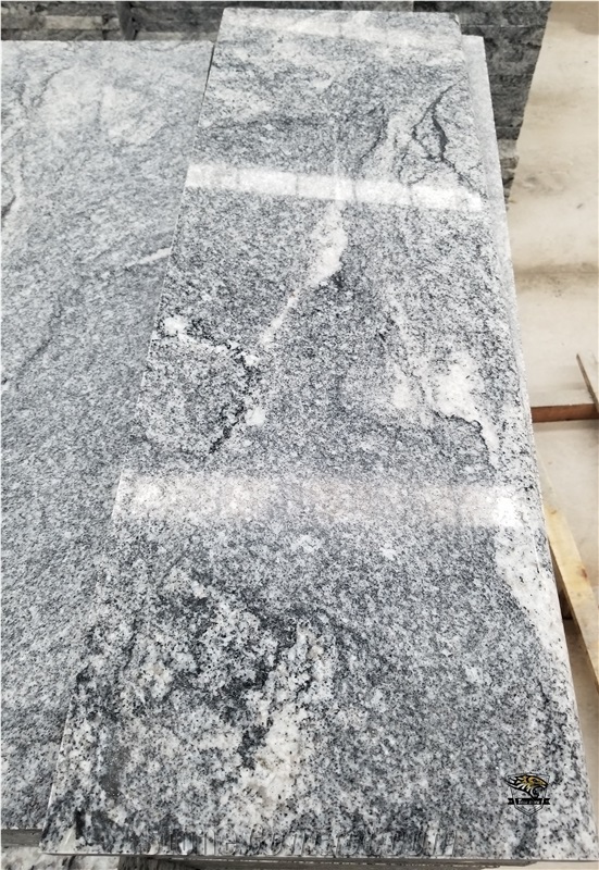 Viscount White Polished Granite Slabs and Tiles