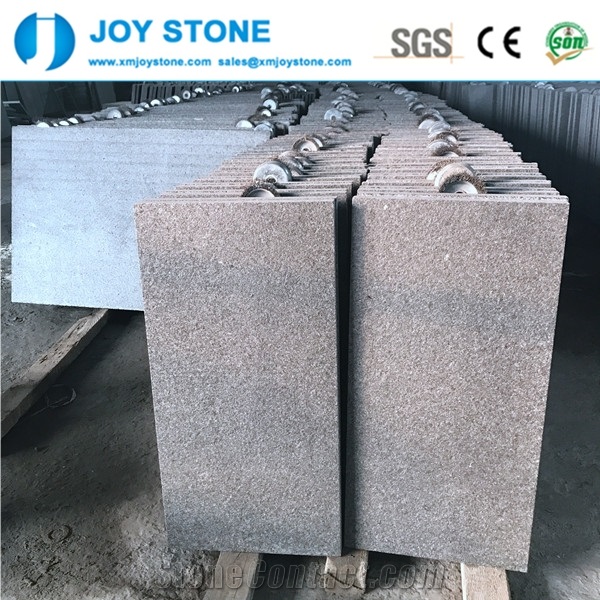 G684 Flamed Black Basalt Floor and Wall Tiles
