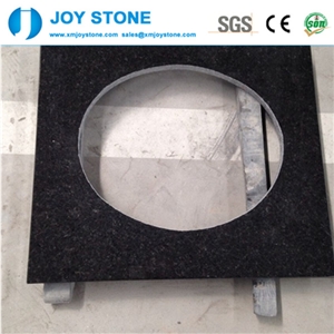 Indian Black Galaxy Granite Polished Countertop