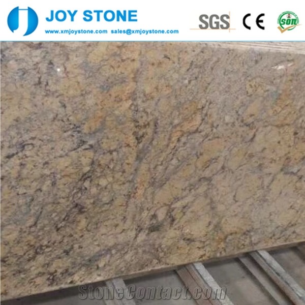 Polished Golden Diamond Granite Bar Top Countertop