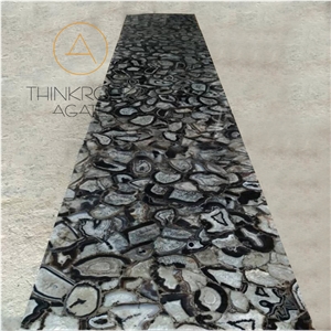 China Black Agate for Countertops
