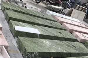 Dandong Green Marble Vanity Tops Prefab Dandong Green Marble Vanity Tops Prefab