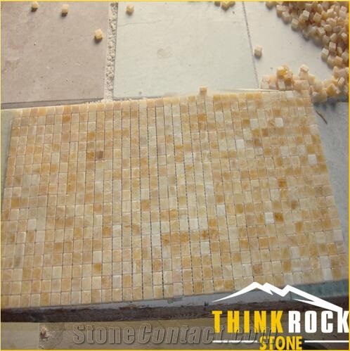 Honey Onyx Mosaic Art Tiles Kitchen Backsplash