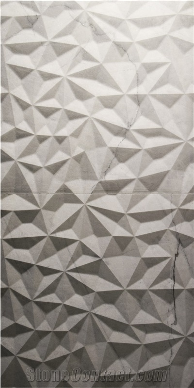Petra 3d Carved Marble Home Decor Wall Panels