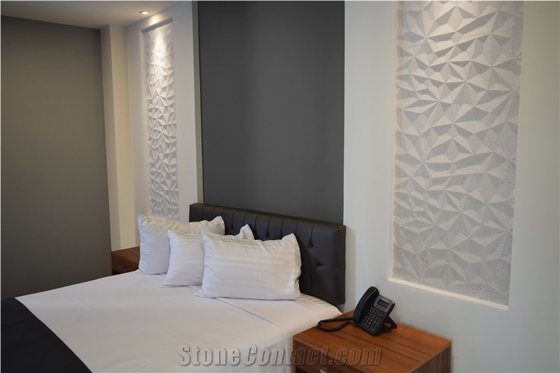 Petra 3d Carved Marble Home Decor Wall Panels