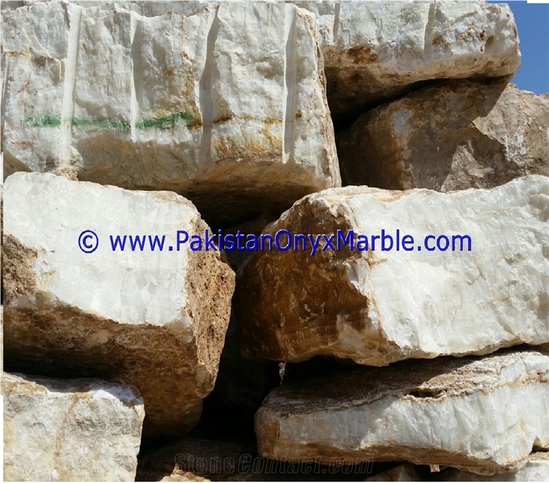 Afghan Light Green Onyx Blocks