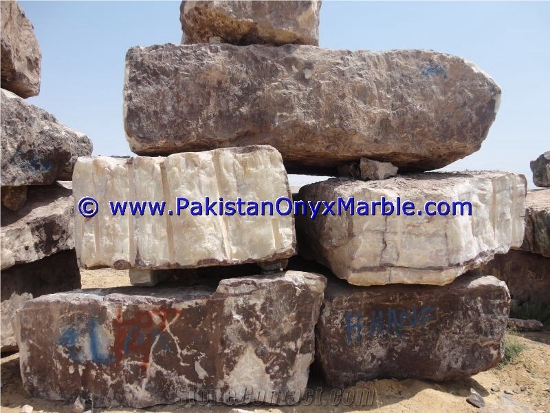 Afghan Light Green Onyx Blocks