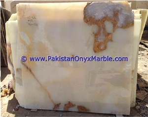 Afghan White Onyx Slabs