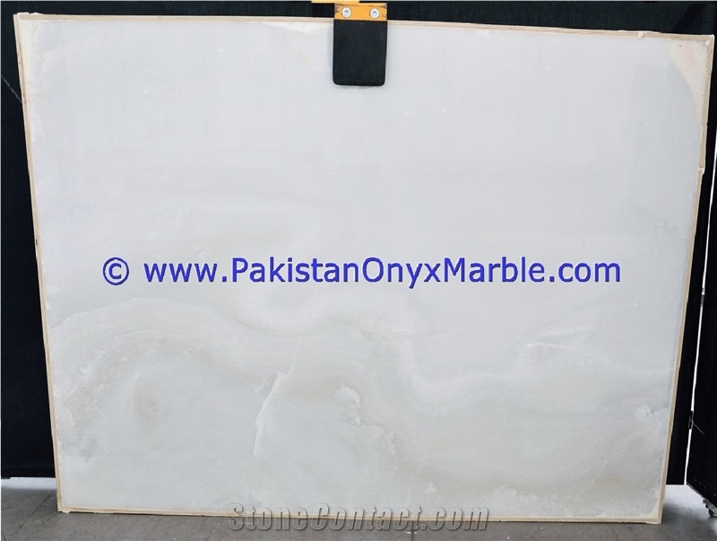 Afghan White Onyx Slabs