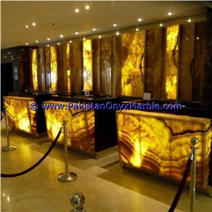 Backlit Onyx Tables Tops Dining & Coffee Tables