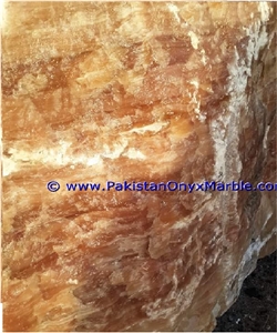 Onyx Blocks Honey Orange Onyx Natural Stone