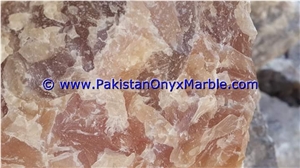 Onyx Blocks Honey Orange Onyx Natural Stone