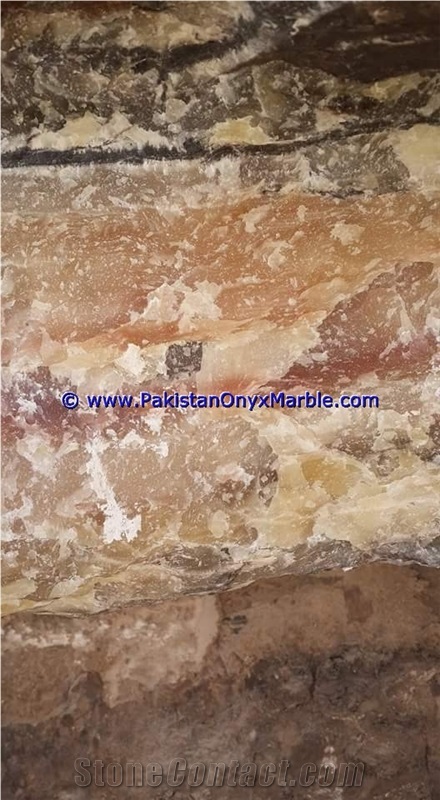 Onyx Blocks Honey Orange Onyx Natural Stone