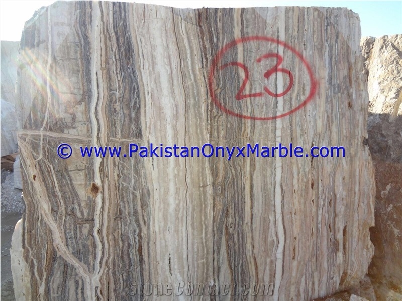 Onyx Blocks Tra-Onyx Natural Stone