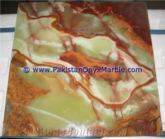 Onyx Tiles Multi Green,Multicolor Green Onyx Tiles