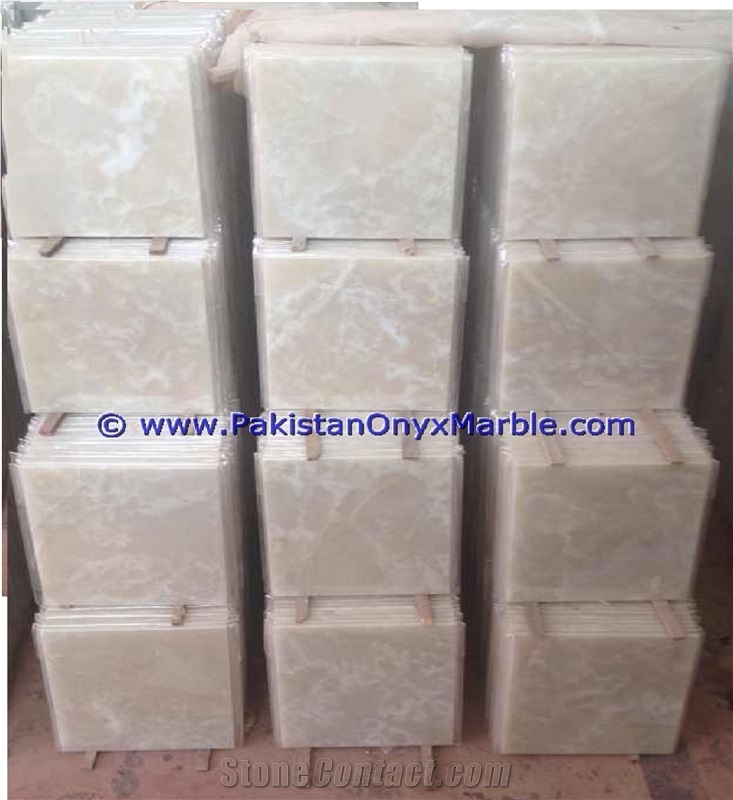Onyx Tiles Pure White, Pakistan White Onyx
