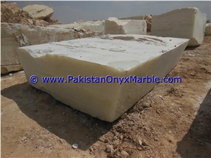Pure White Onyx Blocks