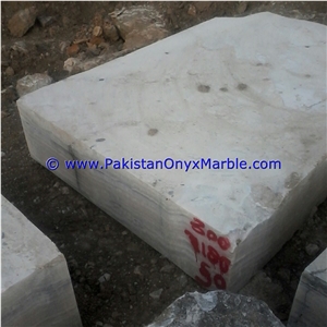 Pure White Onyx Blocks
