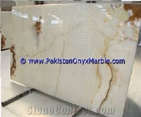 Pure White Snow White Onyx Slabs