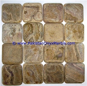 Tumbled Onyx Mosaic Tiles Collection