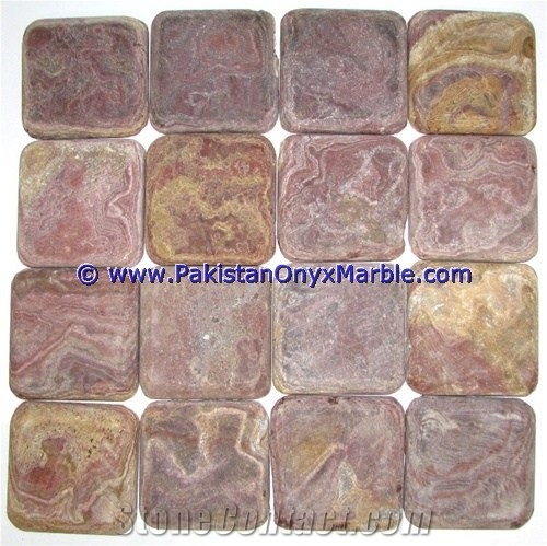 Tumbled Onyx Mosaic Tiles Collection