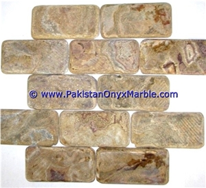 Tumbled Onyx Mosaic Tiles Collection
