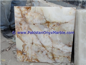 White Onyx Tiles, Pakistan White Jade