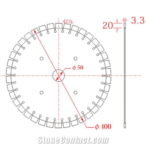 400wbb Granite Saw Blade Disc for Stone Processing