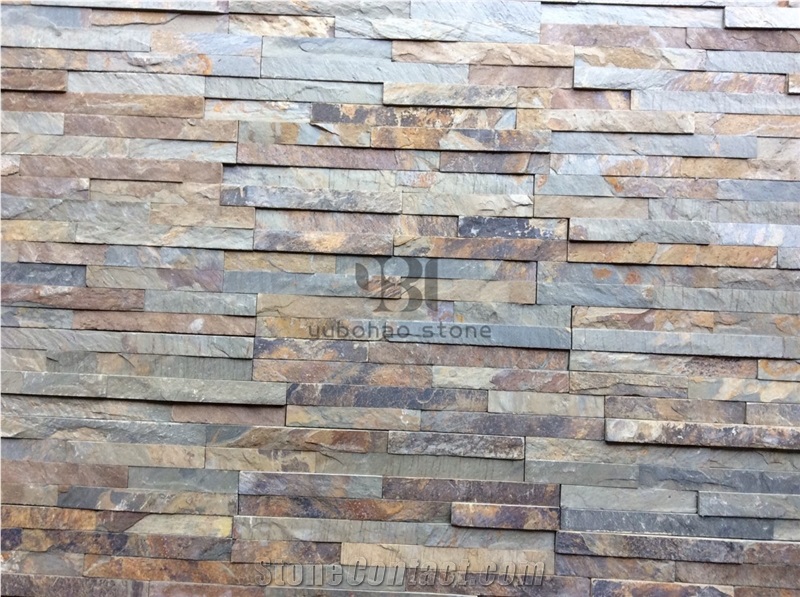 China Durable Cheap Rusty Slate for Corner Stone
