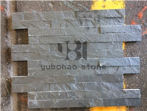 China P018 Black Slate Stacked Veneer, Loose Stone
