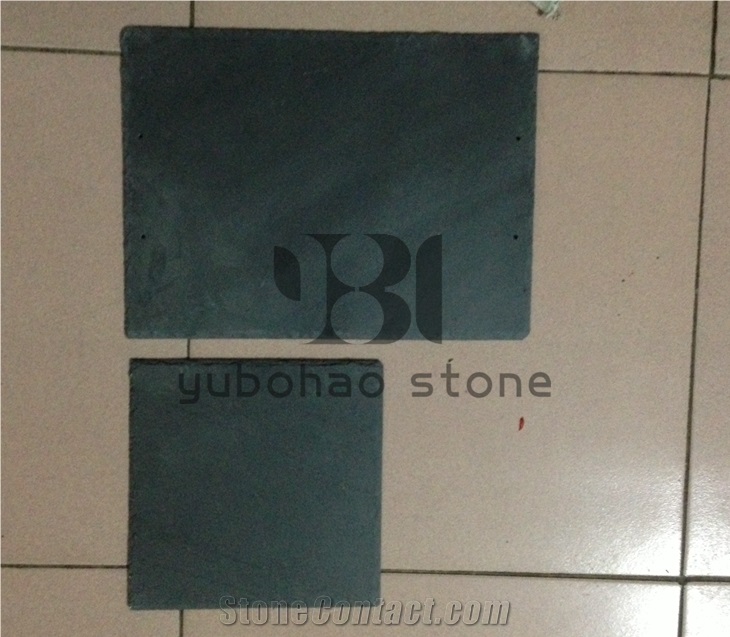 China P018 Black Slate Stacked Veneer, Loose Stone