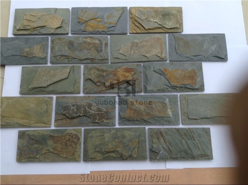 China Popular Rust Slate for Thin Stone Veneer