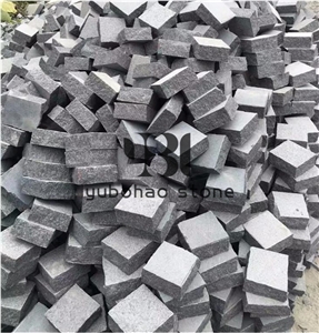 G654 Dark Grey Pavers, Cobble Stone for Outside